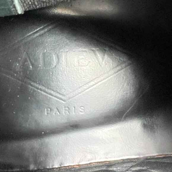 Adiev Paris Women Size 8 Black Suede Pull On Side Elastic Ankle Chelsea Boot - Picture 13 of 16